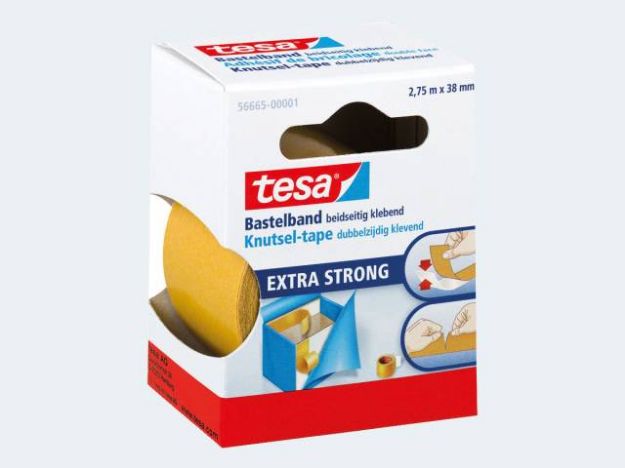 Bild von Tesa Bastelband 2,75/38mm beidseitig klebend - 56665-01-01