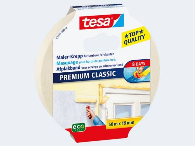 Bild von Tesa Maler-Krepp 50m/19mm - 05281-12-07