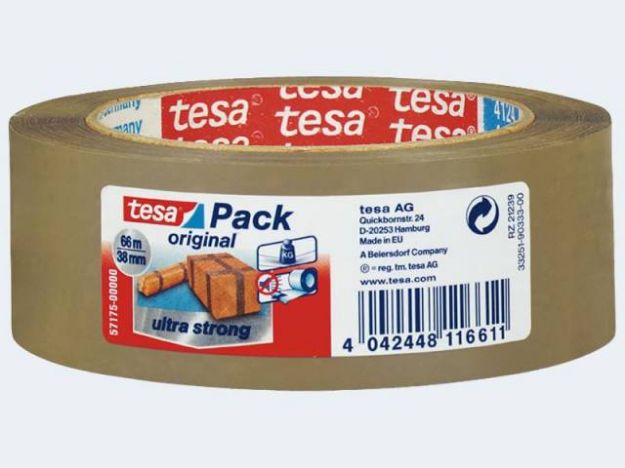 Bild von Tesapack 66m/38mm braun - 57175-00-02