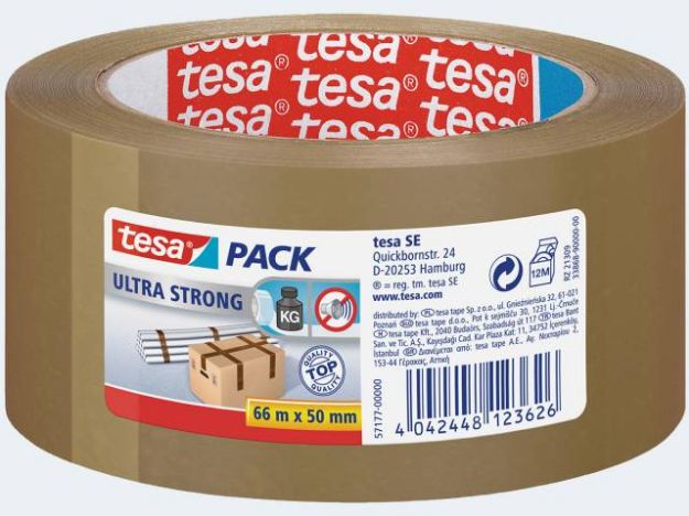 Bild von Tesapack 66m/50mm braun - 57177-0-11