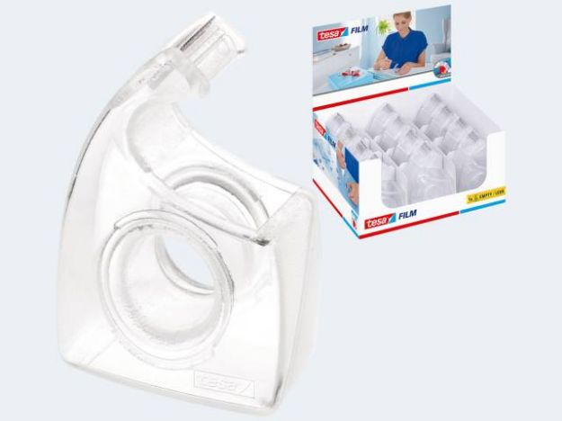 Bild von Tesa Abroller leer bis 10m/19m transparent - 57445-00001-01
