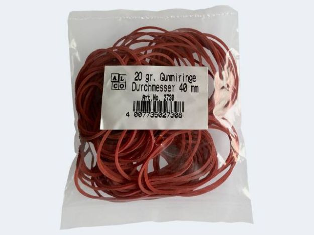 Bild von Gummiringe 40mm/20gr Btl - 2730