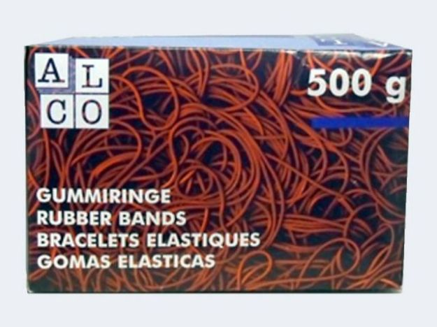 Bild von Gummiringe 40mm/500gr Kt rot - 738