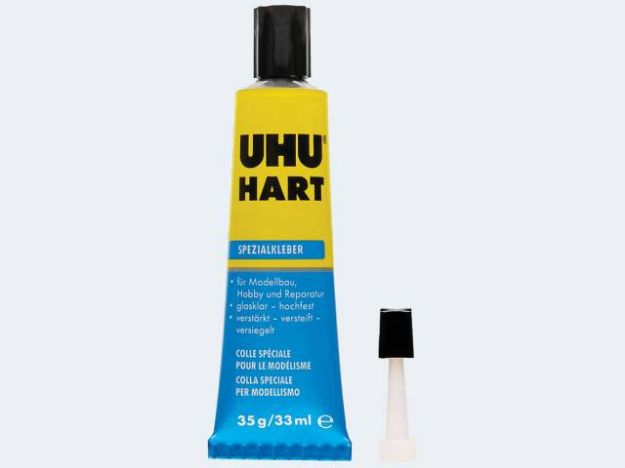 Bild von UHU Hart 35g Spezialkleber für Modellbau u Hobby - 45510