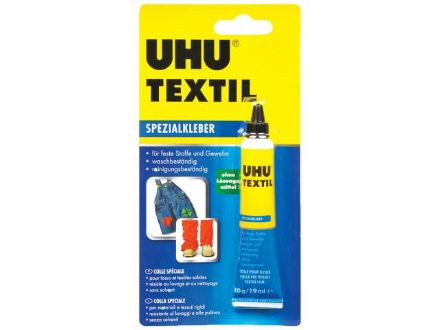 Zeige Details für UHU Textilkleber 20g ohne Lösungsmittel - 48665 Bild von UHU Textilkleber 20g ohne Lösungsmittel - 48665