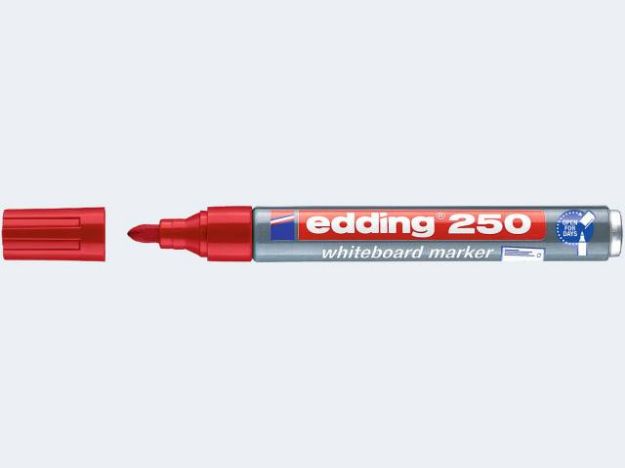 Bild von Edding 250 Boardmarker rot 1,5-3mm Rundspitze - 04250002