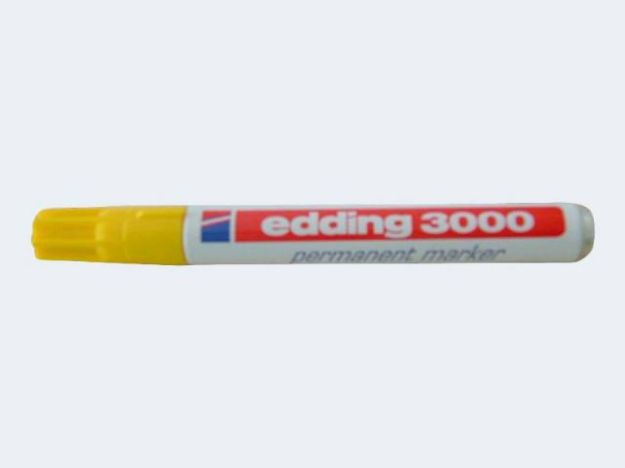 Bild von Edding 3000 gelb 1,5-3mm Rundspitze permanent - 043000005