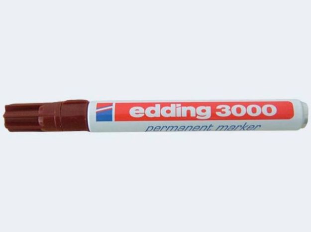 Bild von Edding 3000 braun 1,5-3mm Rundspitze permanent - 043000007