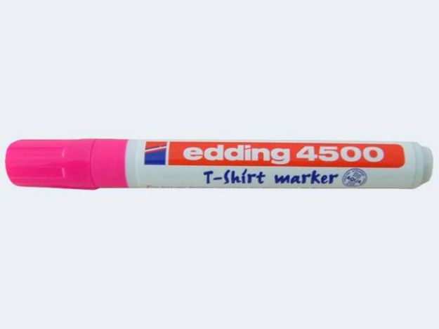 Bild von Edding 4500 Shirtmarker neonpink 2-3mm - 044500069