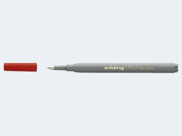 Bild von Edding 1705R Ersatzminen rot 0,5mm - 041705R002