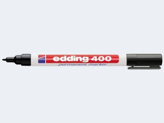 Bild von Edding 400 schwarz 1mm Rundspitze permanent - 04400001