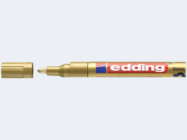 Bild von Edding 750 Lackmarker gold 2-4mm Rundspitze - 04750053