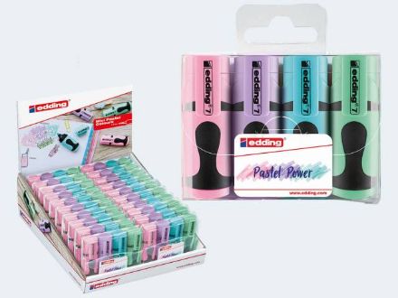 Zeige Details für Mini-Highlighter Pastell 4er Set - 4-7-4099 Bild von Mini-Highlighter Pastell 4er Set - 4-7-4099
