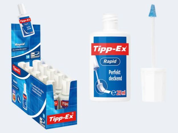 Bild von Tipp-Ex Rapid 25ml weiss - Eine Verkaufseinheit = 10 Stück - 8119144