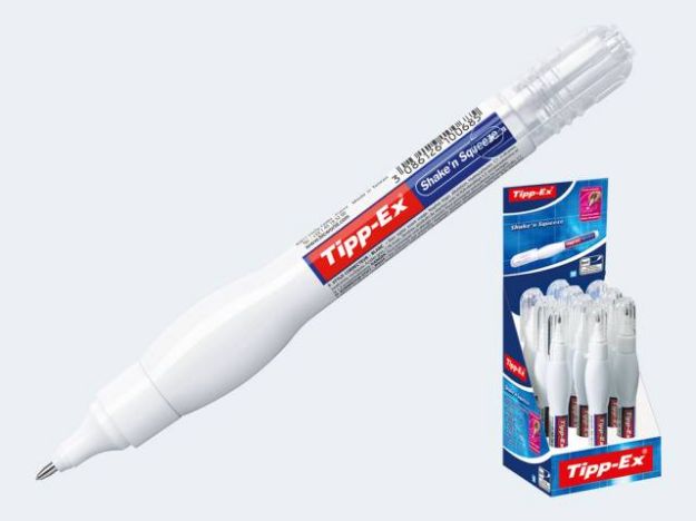 Bild von Tipp-Ex Shaken Squeeze Korrektur-Stift - Eine Verkaufseinheit = 10 Stück - 8024202