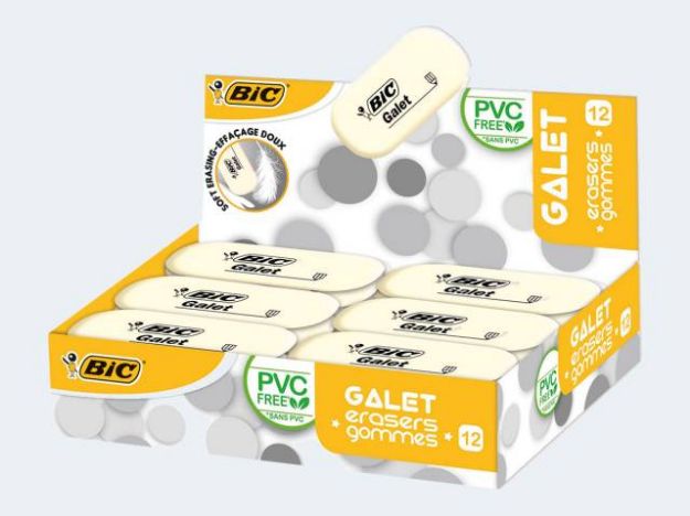 Bild von Tipp-Ex-Galet Radiergummi - Eine Verkaufseinheit = 12 Stück - 927866