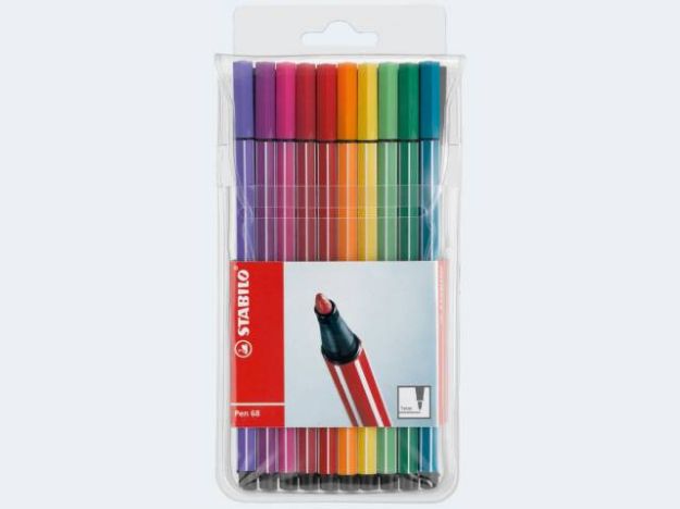 Bild von Stabilo Pen 68 20St i Etui - 6820PL