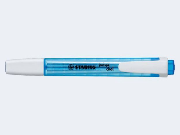 Bild von Stabilo Swing Cool hellblau Textmarker re-design - 275/31