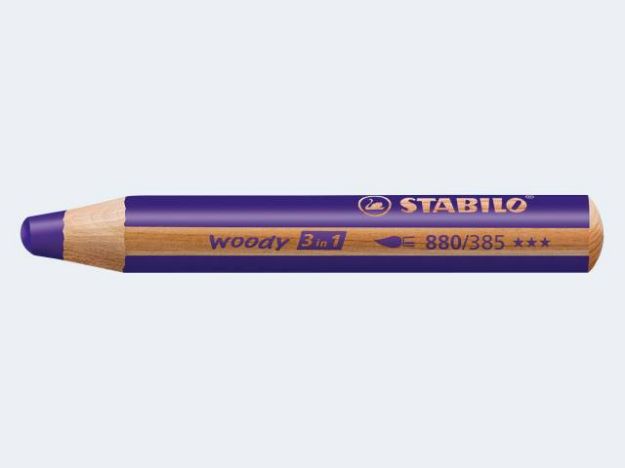 Bild von Farbstift Woody violett - Eine Verkaufseinheit = 5 Stück - 880/385