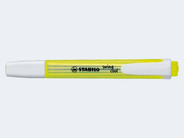 Bild von Stabilo Swing Cool gelb Textmarker re-design - 275/24