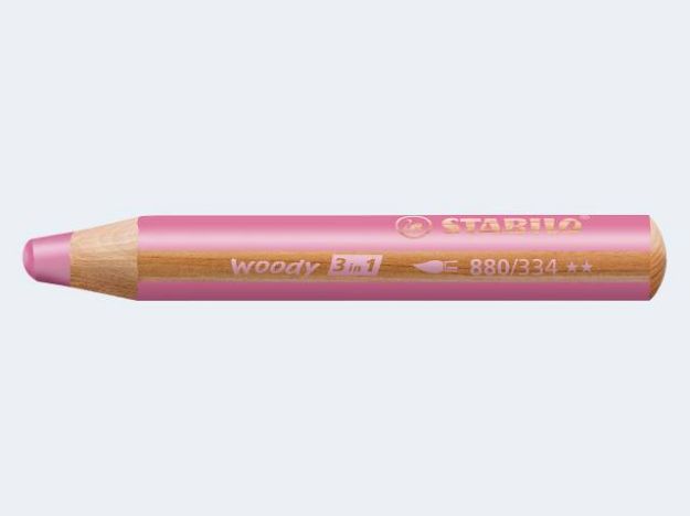 Bild von Farbstift Woody pink - Eine Verkaufseinheit = 5 Stück - 880/334