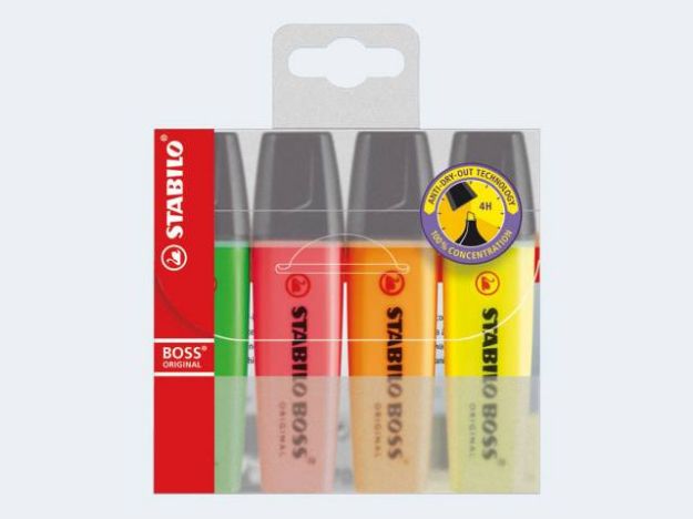 Bild von 4 Stabilo Boss 70 i Etui - 70/4