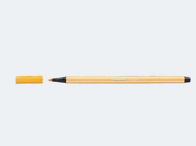 Bild von Stabilo Pen 68/44 gelb - Eine Verkaufseinheit = 10 Stück