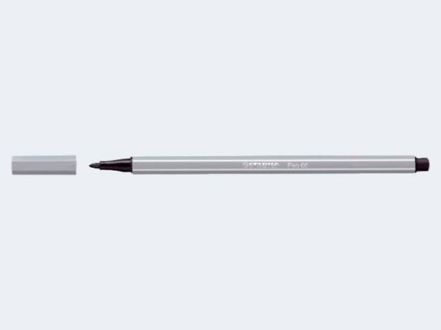 Bild von Stabilo Pen 68/95 mittelgrau - Eine Verkaufseinheit = 10 Stück