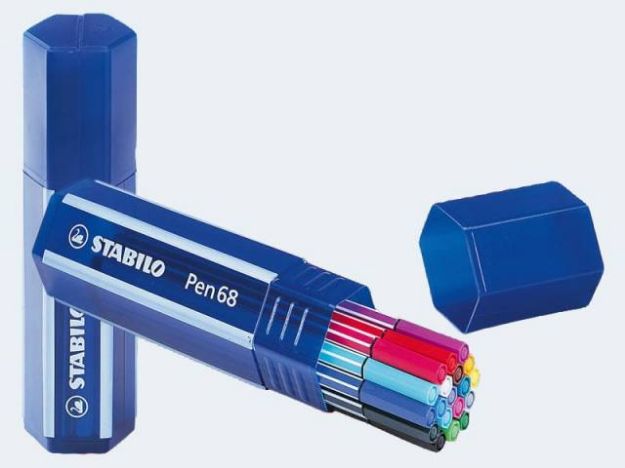 Bild von Stabilo Pen 68 20St in Box - 6820-01