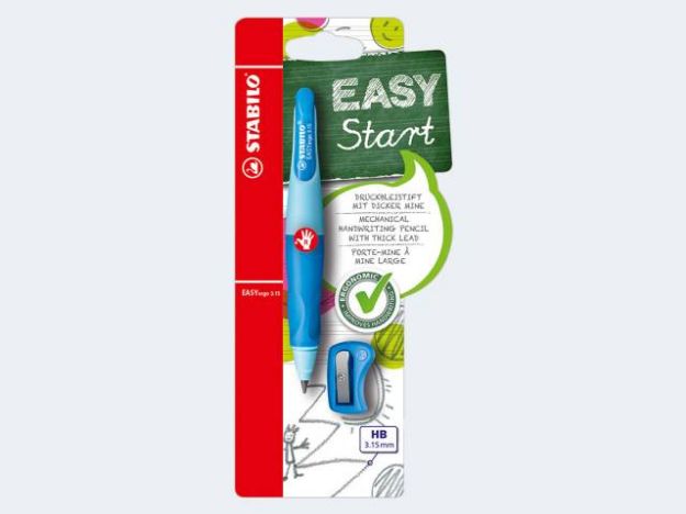Bild von STABILO Easyergo 3.15 blau L Schreiblernstift - B-46873-5