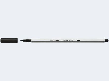 Zeige Details für Stabilo Pen68 brush schwarz - Eine Verkaufseinheit = 10 Stück - 568/46 Bild von Stabilo Pen68 brush schwarz - Eine Verkaufseinheit = 10 Stück - 568/46
