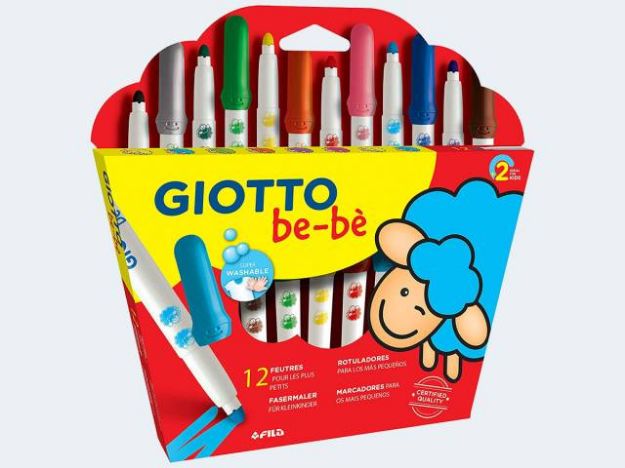 Bild von 12 Giotto be-be Fasermaler - 4699 00