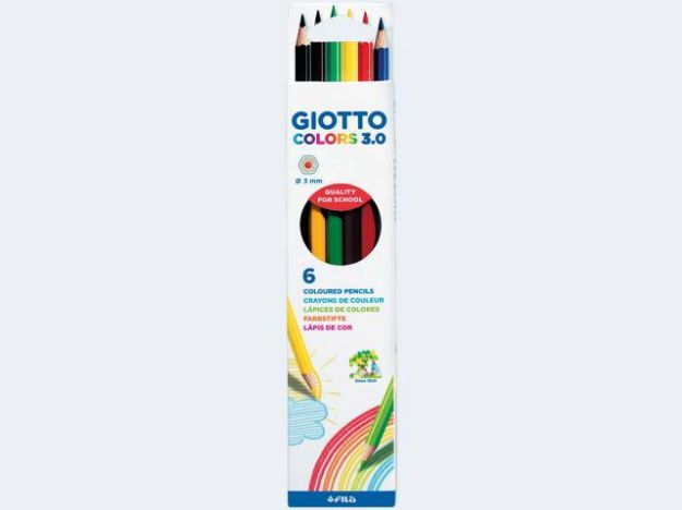Bild von 6 Farbstifte Giotto Colors 3.0 - 276800