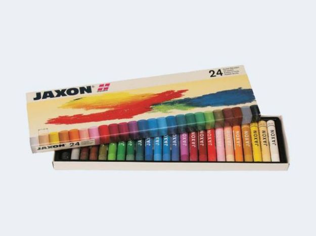 Bild von 24 Ölkreiden Jaxon im Kartonetui - 47424