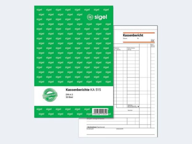 Bild von Kassenbericht KW515 50Bl - KA515