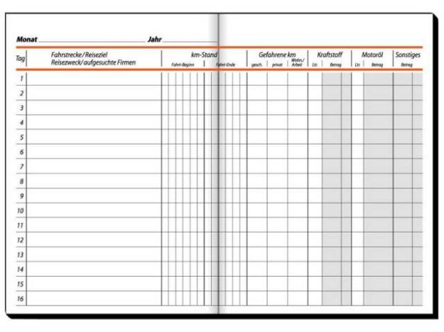 Bild von Fahrtenbuch FA514 A5/32