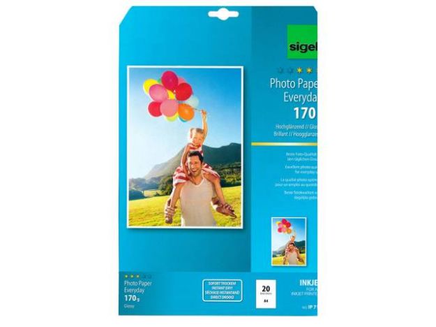 Bild von Inkjet-Everyday plus 170g A4 weiss 20 Blatt - IP713