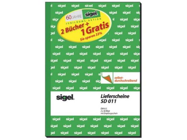 Bild von Lieferschein SD11 A5/2x40Bl