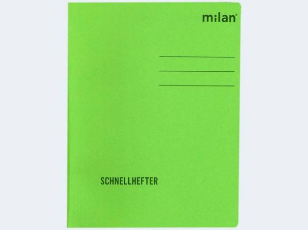 Bild von Milan Pappschnellhefter A4 grün intensivfarbe - 790050