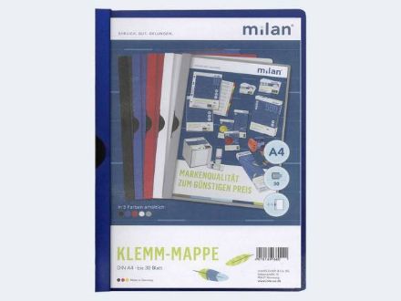 Zeige Details für Milan Klemmmappe dunkelblau - 660007 Bild von Milan Klemmmappe dunkelblau - 660007