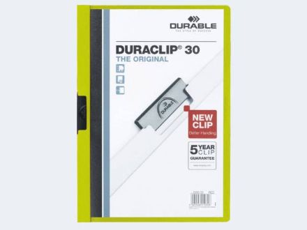 Zeige Details für Duraclip-Mappe A4 grün D2200 Plastik 30Bl - 220005 Bild von Duraclip-Mappe A4 grün D2200 Plastik 30Bl - 220005
