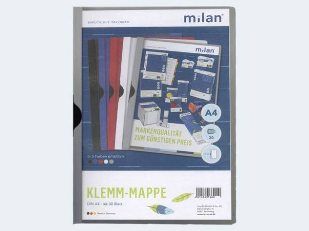 Bild von Milan Klemmmappe grau - 660010