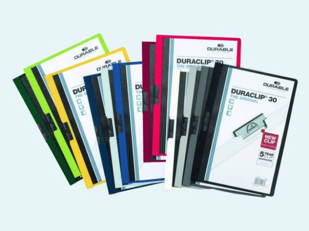 Bild von Duraclip-Mappe A4 D2200 Plastik 30Bl - Eine Verkaufseinheit = 25 Stück - 220000