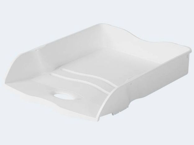 Bild von Briefkorb C4 weiß recyceltem Kunststoff - 10298-912