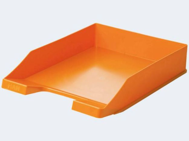 Bild von Briefkorb TREND A4 orange stapelbar - 1027-X-51