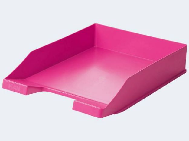 Bild von Briefkorb TREND A4 pink stapelbar - 1027-X-56