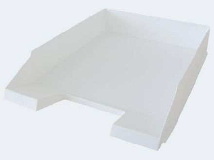 Zeige Details für Milan Briefkorb weiss stapelbar - 1027-X-12 Bild von Milan Briefkorb weiss stapelbar - 1027-X-12