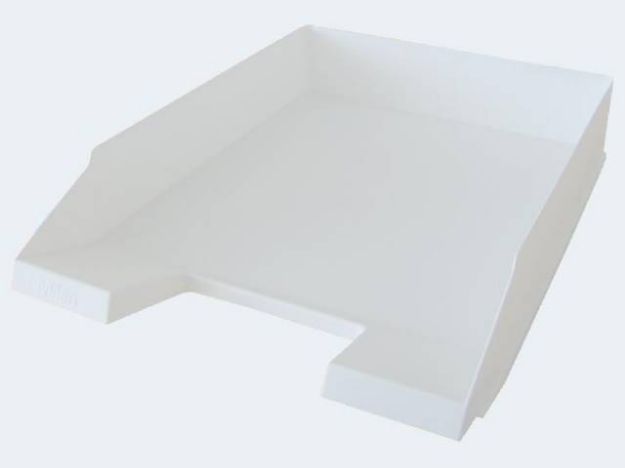 Bild von Milan Briefkorb weiss stapelbar - 1027-X-12