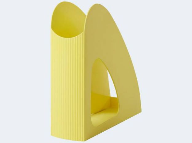 Bild von Stehsammler A4/C4 gelb recyceltem Kunststoff - 16218-915