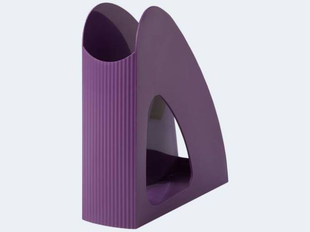 Bild von Stehsammler A4/C4 lila recyceltem Kunststoff - 16218-957